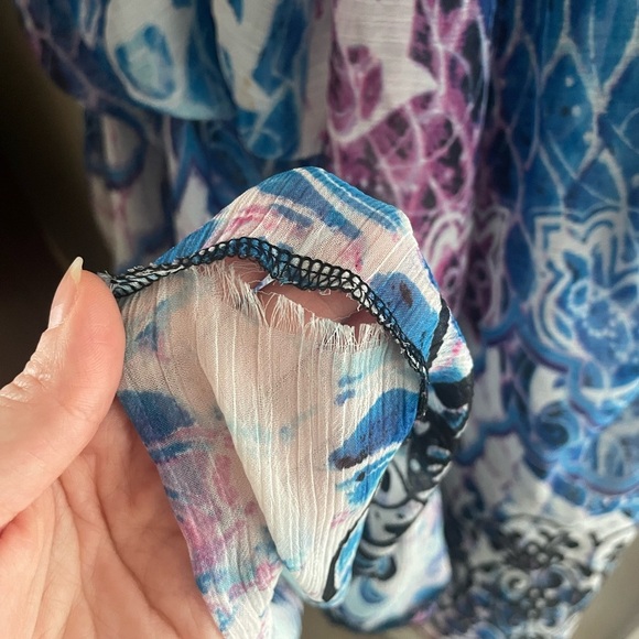 Alberto Makali Convertible Bubble Fairy Maxi Slip Skirt Dress Small Y2K Boho - Picture 10 of 12